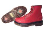 [女]美國AE馬丁鞋*木質紅色8孔短靴*US3(21CM)*ae075