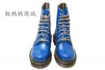 [男女]AE馬丁鞋*8孔中筒靴*藍色*防滑防潑水*ae206