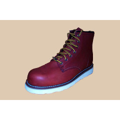【鞋媽媽】[女]AE馬汀鞋*木質紅色白大底*red wing*紅翼風格*ae009